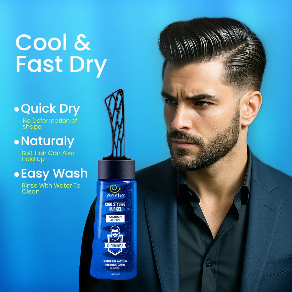 Hair Styling Gel With Comb | Perfect Styling