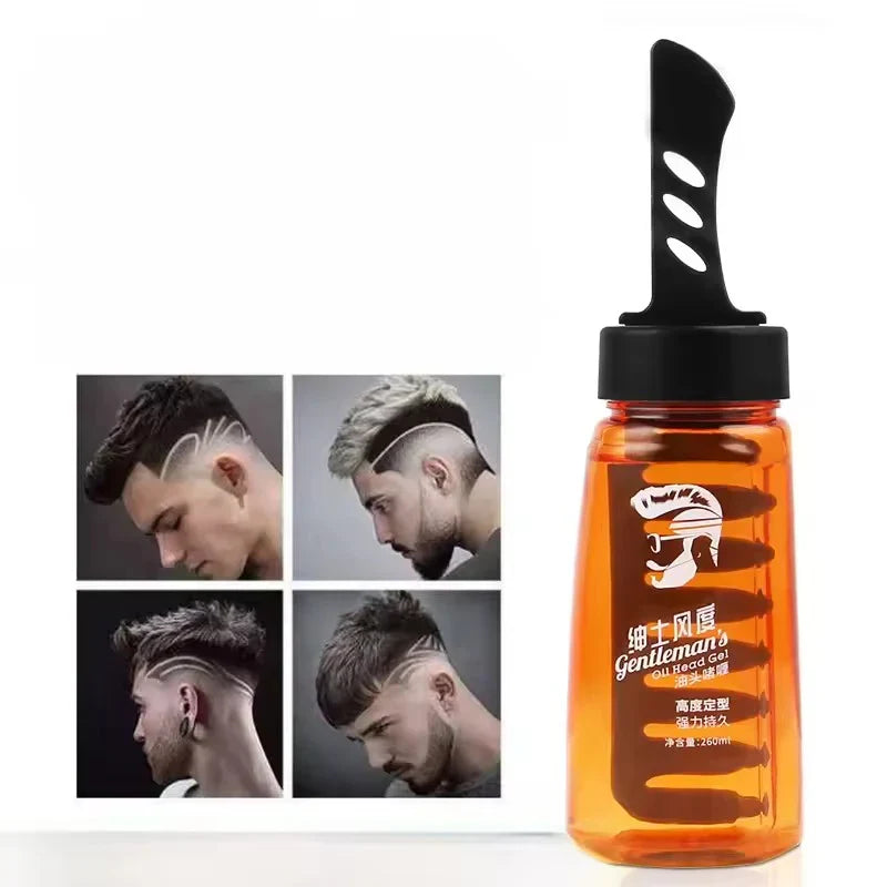 Hair Styling Gel With Comb | Perfect Styling |