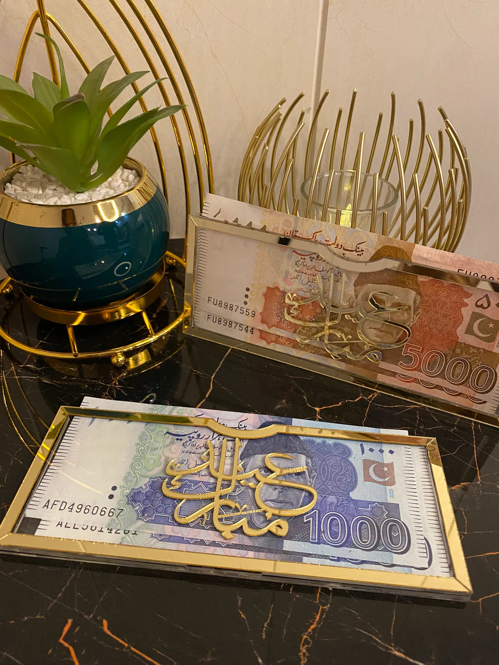 Luxury Acrylic Eid Envelope – Perfect Eidi Gift for Loved Ones – Rabail ...
