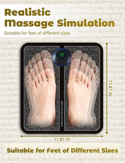 Ems foot massager mat