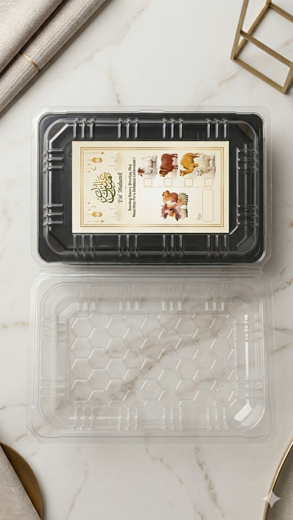 Eid-ul-Adha Disposible Meat Boxes –  Ready-to-Distribute Packs