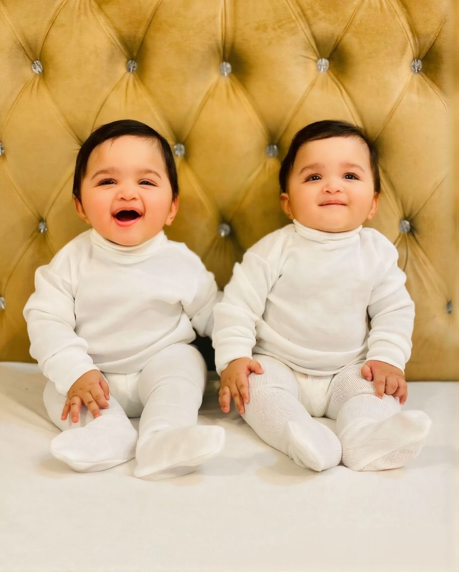 Pack of 6 Baby leggings & highnecks