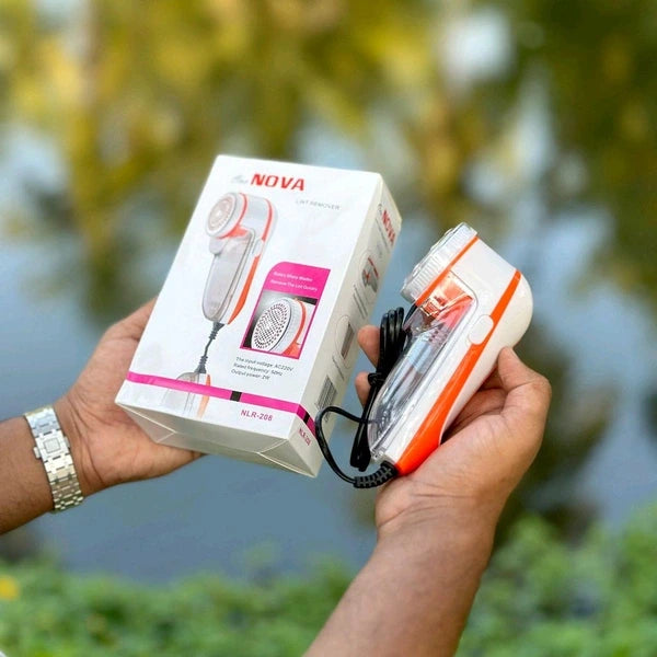 2-in-1 Fabric Lint Remover & Fabric Shaver – 1 Year Warranty