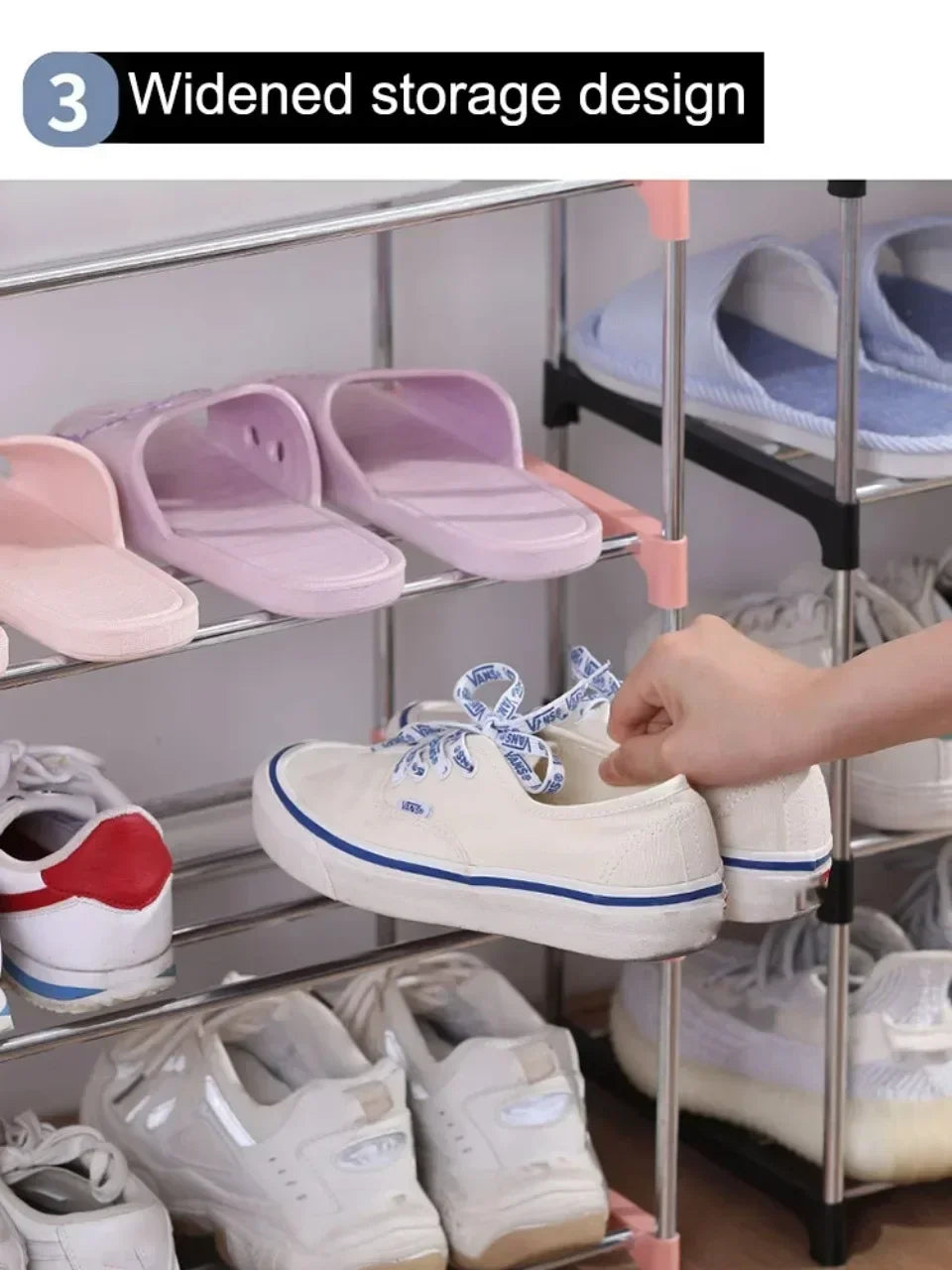 Multi layer Metal shoe organizer Rack