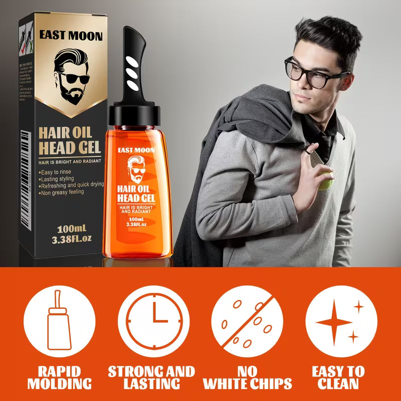 Hair Styling Gel With Comb | Perfect Styling