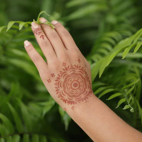 Henna Stencil - Random Arabic Designs - Pack of 3