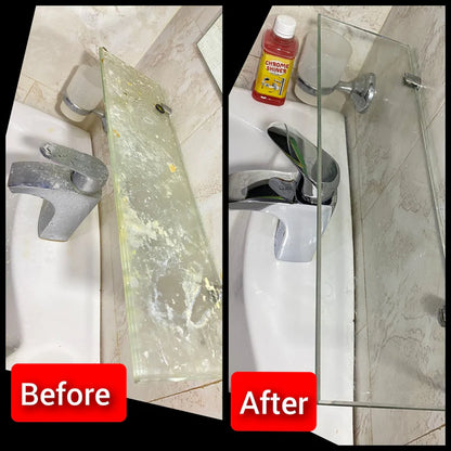Chrome Shine+ — Instant Cleaner for Taps, Glass & Sanitary Fittings
