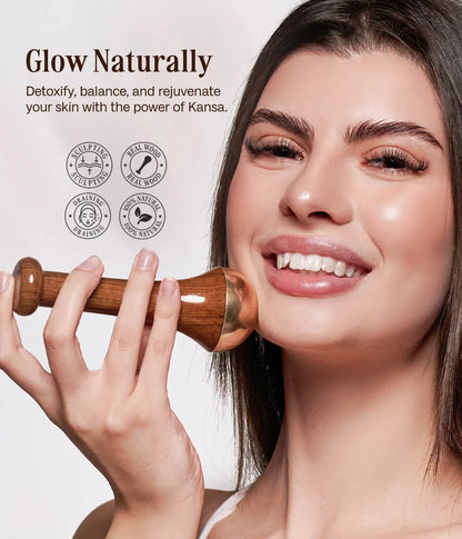 Natural Healing Kansa Wand  Massager
